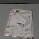 2 x 8"x10" Christmas Wish List Secret Santa Gift Exchange Card - 20PCS Double-side Christmas Questionnaire Cards - Home, Office, Classroom Xmas Holiday Party Gift Idea For Family, Friends, Coworkers - A05