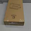 CCCEI Modular Power Tool Organizer Wall Mount with Charging Station. Garage Drill Storage Shelf with Hooks, Heavy Duty Rack, Tool Battery Holder Built in 8 Outlet. Gift for Men. Red, 1 Pack