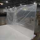 Frameless Beveled Edge Bathroom Mirror 36x72 Inch Rectangle Wall Mirror Explosion Proof and Shatterproof Bathroom Vanity Mirror Wall Mounted Hang Firmly (Horizontal or Vertical)