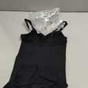 Shapewear Slip for Under Dresses, Full Slip Dress for Women, Tummy Control Seamless Body Shaper, Black, Medium