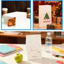 200PCS White Paper Bags 9.45.13.1 inch 4lb Paper Snack Bag for Popcorn Sandwich Cookies Craft Party Favor Lunch Bags Bulk White Bag