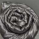 Grey Comforter Set Queen Sheet Set Silk Like Satin Bedding Set Silky Bed in a Bag 8 Pcs Pinch Pleat Bed Set Home Decor Luxury Hotel Silky Ruffle Down Comforter with 1 Cushion Cover