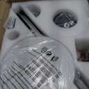 52" Ceiling Fans with Lights and Remote, Black Modern Ceiling Fan with 8 Dual Finish Blades,Quiet Reversible MotorFarmhouse Ceiling Fan with RGB Lights for Bedroom,Living Room,Patios