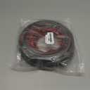 Floor Cord Cover for Wires on Floor Self Adhesive Cord Hider Floor Cable Management Wire Covers for Cords Protector Prevent Cable Trips Cord Cavity W 0.32" x H 0.32", Black Walnut, 20Ft