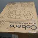 Expandable Luggage Sets 5 Piece with Detachable Spinner Wheels and TSA Lock,ABS Hard Case Suitcases with Wheels,Carry On Luggage Set (5 Piece Sets (20/24/28/DB/TB), Black)