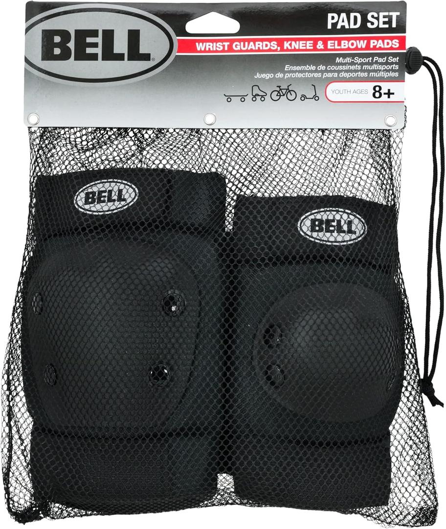 BELL Black Pad Set (Youth)