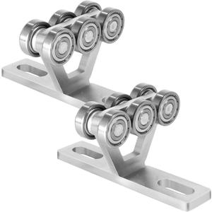 Hoist Trolley for PA200-1000 Electric Hoist 6 Wheel Trolley Assembly for use with Unistrut 1-5/8" Wide and All 1-5/8" or Taller Strut Channel,Suitable for Garage Hoist Systems