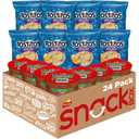 Frito Lay Tostitos Bitesize Rounds Chips and Salsa Dip Cups Variety Pack, (Pack of 24), Vegetarian, Blue (EXP 09/22/26)