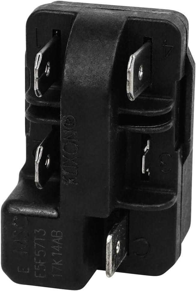 5304522267 Refrigerator Compressor Controller Compatible with Frigidaire Refrigerator 4961492, PS12731486, EAP12731486, Compressor PTC Starter Relay Replaces FFTR1835VW0, FFTR1835VW0, FFTR1835VS0