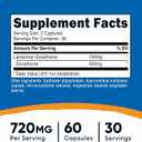 Nutricost Liposomal Glutathione Supplement 60 Capsules, 720mg Per Serving