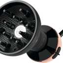 Bellissima Diffon Ceramic Diffuser Hair Dryer for Curly Hair  2in1 Blow Dryer with Diffuser  Reduces Frizz, Defines Curls, Volumizes  Lightweight, Compact, Easy Hold Handle