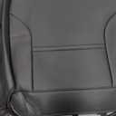 Coverado Seat Covers, Car Seat Covers Front Seats, Car Seat Cover, Car Seat Protector Waterproof, Car Seat Cushion Nappa Leather, Black Seat Covers Carseat Cover Universal Fit for Most Cars