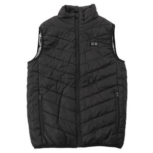 Heated Vest, USB Electric Heated Jacket for Men Women, 3 Gears Adjustable Temperature, Lightweight Washable Winter Vest, Heated Clothing for Office Outdoors, Black(2XL)