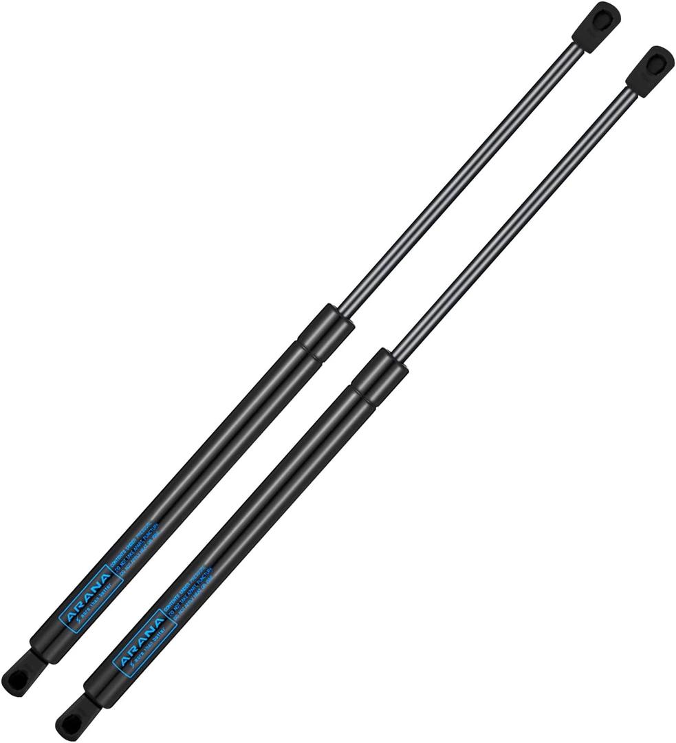 ARANA 18 inch 35 Lb Gas Struts Spring Shocks, SE180P35 18" Lift Supports for Leer Camper Shell are Truck Cap Topper Window Canopy Toolbox Lid Replacement Parts (Suitable for 32-44 Lbs Lid), 2 PCS