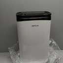 AIRPLUS 30 Pints Dehumidifier with Drain Hose, Covers Up to 2500 Sq. Ft Dehumidifier for Basement Home, DOE 7.54 Pints, White