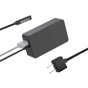 Fancy Buying 48W 12V 3.6A Portable Charger for Microsoft Surface Pro 2 Surface Pro 1 & Surface RT Tablet, Windows 8 Tablet 1536 (with 5V/1A USB Charging 6Ft Power Cord)