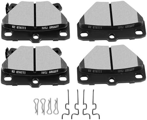 SCITOO D823-7696 Rear Brake Pads Fit For 2003-2006 For Pontiac Vibe,2000-2005 For Toyota Celica,2005-2006 For Toyota Corolla,2003-2007 For Toyota Matrix