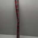 American Greetings Jumbo Reversible Wrapping Paper Roll for Christmas, Red and Black Holiday Gift Wrap (175 sq. ft., 1 Extra Large Roll-30 in. x 70 ft.) Polka Dots and Plaid