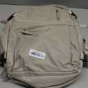 Vacuum Backpack Travel with Pump Women, Carry On Laptop Compression Backpacks Flight Approved, Mochila de Viaje Compresion al Vacio, Waterproof Travel Backpack with Vacuum System Men(grey brown)