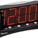 Westclox Alarm Clock 1.8" Red