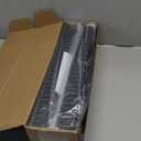 THECHAM 2 Pack 100W LED Black Lights Bar, Black Light for Glow Party, 385-400nm Blacklight Flood Light for Blacklight Party, Bedroom, Halloween, Fluorescent Poster, Body Paint