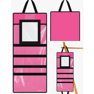 Beauty Bag for Dancer Dance Competition Accessory Storage Bag with Mirror for Multiple Cosmetic, Hair Accessories, Earrings, Gloves and Hair Pins