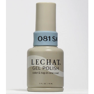 LeChat Color & Top in One Coat Gel Polish LG081 Sail Away 0.5 oz 2 Pack