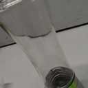 M JINEMEI Salt and Pepper Grinder Tall Size - Black Pepper, Herb Shakers Mill Refillable Manual - Stainless Steel Lid - Adjustable Coarseness - Glass Material- Fits in Home, Kitchen, Barbecue (7.5H-1 Pack)