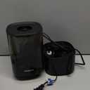 ROSEKM Humidifiers for Bedroom, 2.0L Cool Mist Humidifier for Home Plant and Baby Nursery, Quiet Ultrasonic Humidifier with 360 Nozzle, Auto Shut-Off, Filterless, Black