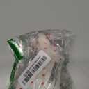 GUDVES Mini Realistic Cute Plush Rabbits Fur Lifelike Animal Easter Bunny Simulation Toy Model Gift Miniatures Decorations, White (White)