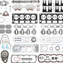 NON AFM Camshaft Lifters Kit Head Gasket Bolt Set Timing Chain Kit Oil Pump