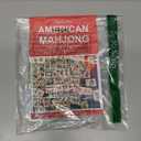 Mahjong Cards 2025, 4 PCS Mah Jongg Card Large Print, Easy to Read Rule Cards for Mah Jongg, Perfect Mahjong Accessories and Gifts for Mahjong Beginners (Blue)