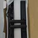 Sliding Door Smart Lock, Sliding Glass Door Lock with Fingerprint, JNZCH Smart Mortise Lock with App Control, IC Card, Keys, Anti-Peep Touchscreen, Perfect for Patio, Home (Black)