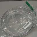 2 Pack, 10 Inch Clear Non-Skid Lazy Susan Organizers - Turntable Rack for Kitchen Cabinet, Pantry Organization and Storage, Fridge, Bathroom Closet, Vanity Countertop Makeup Organizing, Spice Rack