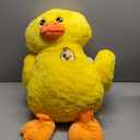 IKASA Large Duck Stuffed Animals Giant Soft Plush Toy,19" Cute Huge Jumbo Fluffy Plushy Big Size Fat Plushie,Gifts for Kids(Yellow, 19 inches)