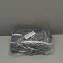 Wrap Around Dust Ruffle Bed Skirt - Dark Grey - for King Size Beds with 12 Inch Drop - Elastic Strap - Adjustable Pleated Bedskirt with Brushed Fabric and Wrinkle Free - for Women, Men, Kids & Teens