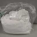 Biscaynebay Wrap Around Bed Skirts for King & Cal King Beds Extra Long Drop of 21", White Adjustable Elastic Dust Ruffles Easy Fit Wrinkle Resistant Silky Luxurious Fabric Machine Washable