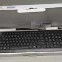Lenovo 300 USB Combo, Full-Size Wired Keyboard & Mouse, Ergonomic, Left or Right Hand Mouse, Optical Mouse, GX30M39606, Black