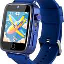 Kids Watch with Pedometer, Kids Smart Watch Boys with 26 Puzzle Games and Flashlight, Kid Watches Gift for 4 5 6 7 Year Old Boys, Toys for Ages 8-12