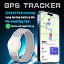 GPS Tracker for Kids, Teen, Special Needs, Elderly - Real-Time Mini Locator Watch Band - No Monthly Fee - Hidden Tracking Device for iOS
