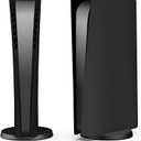 PS5 Console Replacement Shell, Megadream Hard ABS Shockproof Anti-Scratch Dustproof Case Cover Replace Faceplate Compatible with PlayStation 5 Digital Edition (Black)