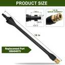 Pressure Washer Replacement Spray Wand # 308494075, Compatible with Ryobi RY14122, RY141600, RY141612,BM80721SB, PS141913, PS141955