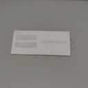 W2 Tax Envelopes for 3-Up Horizontal, Double Window Gum-Seal Security Envelope, W-2 with the Side Stub Removed Tax Forms Pack of 25 Envelopes