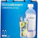 SodaStream Carbonating Bottle, 1 Liter, White