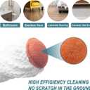 KeFanta Self-Wringing Twist Mops for Floor Cleaning, Microfiber Floor mop with 57 " Long Handle, Cotton Wet Mop for Hardwood Tile Kitchen Bathroom Patio Garage Commercial Household