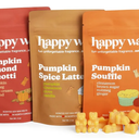 Happy Wax Classic Pumpkin Collection Scented Natural Soy Wax Melts – 6 Total Oz. Collection Includes Pumpkin Spice Latte, Pumpkin Souffle, and Pumpkin Almond Biscotti