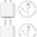 iPhone Charger [2-Pack] USB Wall Charger Block and 6FT USB Fast Charging Cable Compatible with iPhone 14/14 Pro/14 Pro Max/14 Plus/13/12/11/Mini/XS/Max/XR/X/8/7/SE