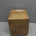 Oairse Ceramic Pots for Indoor Plants, 4.9 +5.7 inch Set of 2 Brown Plant Pots with Drainage Holes and Saucers Texture Ceramic Planters Indoor Outdoor Flower Planters for Succulent