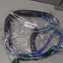 10mm Blue Spark Plug Wires Compatible with Harley H-D FLT FLHT FLHR FLTR 2009 2010 2011 2012 2013 2014 2015