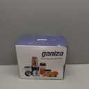 Ganiza Smoothie Blender, 900W Blenders for Shakes and Smoothies, 15-Piece Personal Blender and Grinder Combo for Kitchen, Smoothies Maker with 4 BPA-Free Portable Cup, Nutritious Recipe (Black)